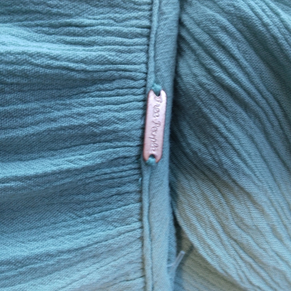 Free People Sweet Darlin Maxi Dress in Minted Jade - Picture 11 of 11